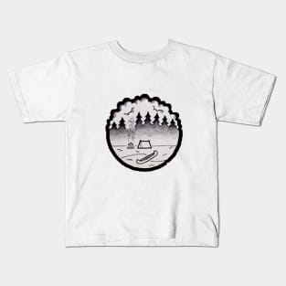 Camp Cook Canoe Kids T-Shirt